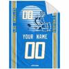 ANTKING Los Angeles Throw Blanket Custom Any Name and Number for Men Women Youth Gifts view 1