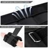 Adjustable Ankle Weights 1-3 LBS Pair with Removable Weight for Jogging, Gymnastics, Aerobics, Physical Therapy, Resistance Training|Each 0.3-1.5 lbs, Total 3LBS, black view 2