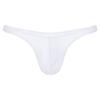 FEESHOW Men Sexy Shiny Silky Thongs Bikini Lingerie Bottoms Tights Underwear Swimwear Knickers White XX-Large view 4