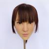 asian beautiful young female silicone mask, Natural, 25cm*20cm*8cm view 1