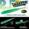Crappie-Baits- Plastics-Jig-Heads-Kit-Shad-Minnow-Fishing-Lures-for Crappie-Panfish-Bluegill-40-Piece Kit view 2