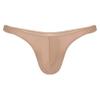 ACSUSS Men Shiny T-Back G-String Thong Sexy Panties Low Waist Smooth Stretchy Thongs Underwear Coffee Medium view 4