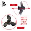 Boatman 8.9x7.5 Aluminum Outboard Boat Propeller fit Mercury Engines 8-9.9 Hp,12 Spline Tooth,RH,OEM NO.48-897614A10 view 2