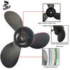 Boatman 8.9x7.5 Aluminum Outboard Boat Propeller fit Mercury Engines 8-9.9 Hp,12 Spline Tooth,RH,OEM NO.48-897614A10 view 3