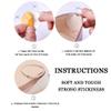 1 Pair Pearls Shoe Strap with Self-Adhesive Heel Cushion Detachable Ankle Straps Belt Band for High Heels Pumps Flats Sandals Pearls Strap with NO Rhinestones Gold view 4