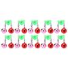 Alomejor Fishing Rod Alarms,10-Piece Dual Alert Bells Secure Fit Fishing Bells for Freshwater Saltwater Anglers Camping Boating