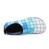 Unisex Young Fashion Comfortable Flexible Mesh Beach Slippers for Beach Swiming Diving Surfing Wading Water Sports Pool Yoga Blue White 9.5-10.5 Men/11-12 Women view 3