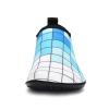 Unisex Young Fashion Comfortable Flexible Mesh Beach Slippers for Beach Swiming Diving Surfing Wading Water Sports Pool Yoga Blue White 9.5-10.5 Men/11-12 Women view 4