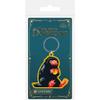 Fantastic Beasts: The Secrets of Dumbledore Rubber Niffler Keychain (One Size) (Black/Yellow/Peach) view 2