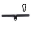 WEBUP Cable Machine Attachment Straight Bar DIY Biceps Triceps 16inch Press Down Bar With Rubber Handle Carabiner Gym Home Resistance Train view 1