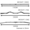 WEBUP Lat Bar Cable Attachments 48inch Straight Bar With Wide Grip Handle Lat Pulldown Bar For Pulley System Gym Exercise Accessories (Size : 115cm) view 2
