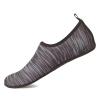 Zonkacen Unisex Casual Athletic Breathable Quick Drying Upstream Shoes for Outdoor Fishing Upstream Beach River Sea Boat Aqua Sport Holiday Gray White 9.5-10.5 Men/11-12 Women view 1