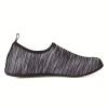 Zonkacen Unisex Casual Athletic Breathable Quick Drying Upstream Shoes for Outdoor Fishing Upstream Beach River Sea Boat Aqua Sport Holiday Gray White 9.5-10.5 Men/11-12 Women view 2