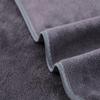 Wuwahold Microfiber Gym Towels Bigger Size Super Soft for Exercise Fitness, Sports, Workout, 380-GSM 15-Inch x 31-Inch Quick-Drying Towels (3 Pack, Grey+Blue+Purple) view 3