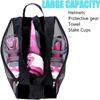 Peyorom Skate Bags - Great for Roller, Ice, Quad, Inline & Figure Skates - Accessories for Kids & Adults (Black) view 3