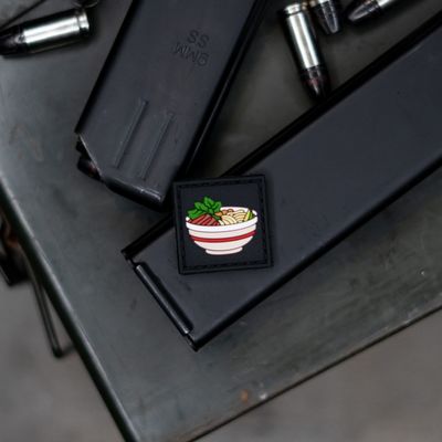 Bowl of Pho Ranger Eye PVC Morale Patch Hook Backed by NEO Tactical