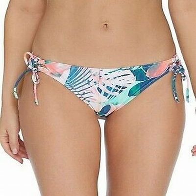 Raisins Swimwear Bottom Medium Junior Vieques Sweet Side-Tie Blue M