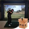 Golf Cage-Padded-DIY-Premium Poly Spacer Golf Screen-US Made (120 x 108 x 60) view 1