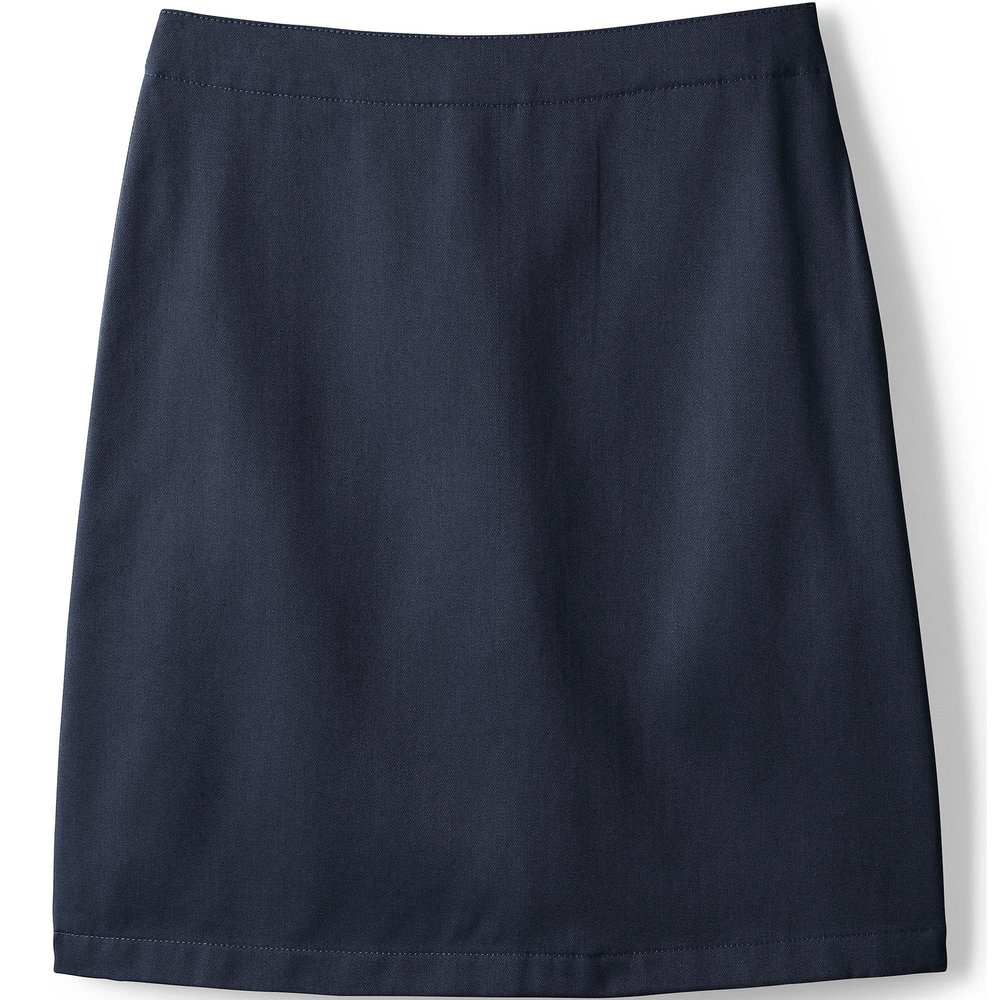 Lands' End Girls Blend Chino Skort Top of Knee 16 Classic Navy