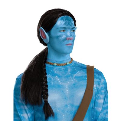 Jake Reef Look Adult Wig, Official Disney Avatar Way of The Water Adult Costume Accessory