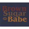 4X-Large Navy Blue Mens Brown Sugar Babe Black Women Heritage Pride T-Shirt view 3