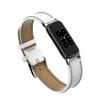 TRYBEST Sport Band Compatible with Fitbit Luxe, Leather Strap Sport Bracelet Adjustable Replacement Strap Compatible with Fitbit Luxe for Women Men - White view 1