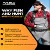Foxelli Chest Waders, Waterproof 4mm Neoprene Hunting & Fishing Waders for Men & Women with Boots view 3