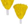 blinkee Non Light Up Short Handle Cheer Pom poms Yellow view 2