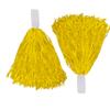 blinkee Non Light Up Short Handle Cheer Pom poms Yellow view 3