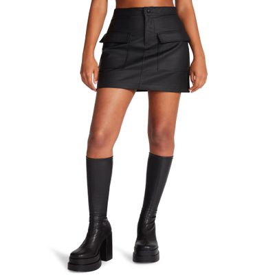 Steve Madden Apparel Women's Devon, Black, 4