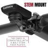 KOM Cycling Quick Release Stem Mount for Wahoo and Garmin Bike Computers (Edge 1040, Elemnt Roam, Elemnt Bolt v2) 1040 Bike Mount Compatible with GoPro Accessories view 2