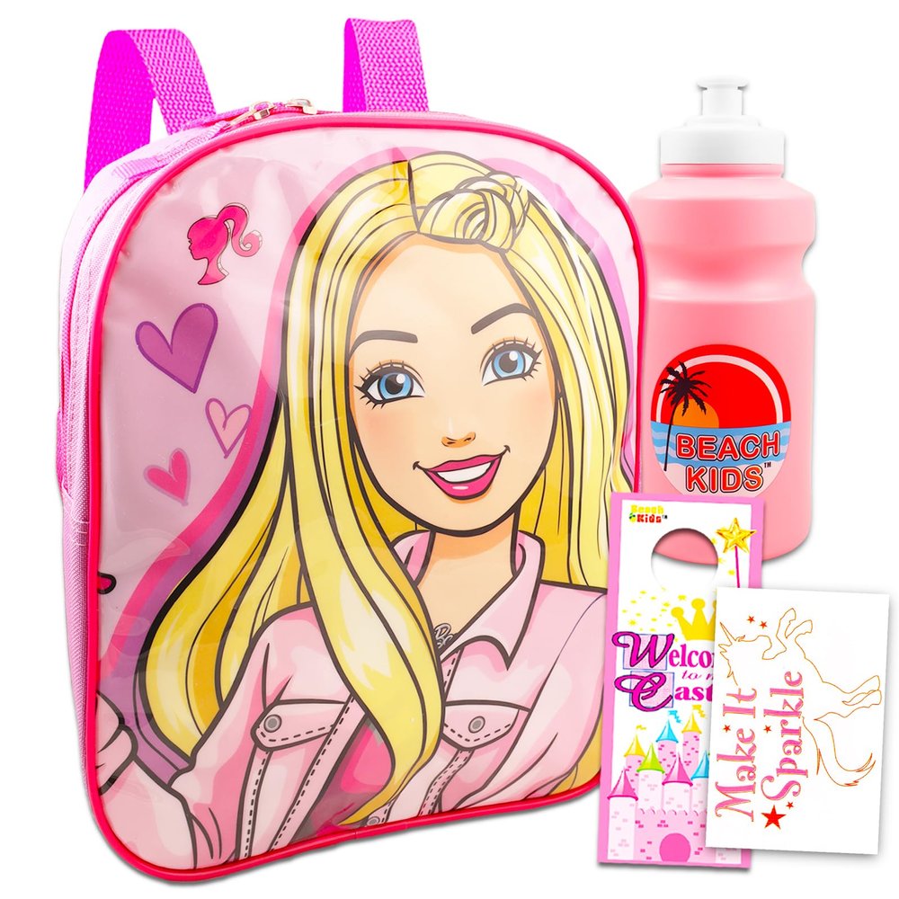 Barbie Mini Backpack - 11" Barbie Backpack w Decal, and More