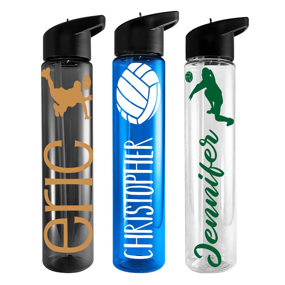 BeNiralu Volleyball Gifts | Volleyball water bottle | Personalized Volleyball bottle | Volleyball Team Gift | Volleyball Player Gift | Volleyball bottle