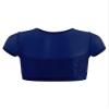 easyforever Girls Athletic Dance Sports Sequins Crop Tops Vest Shirts Gymnastics Ballet Jazz Dance Tank Tops Dancewear Dark Blue 6 Years view 2