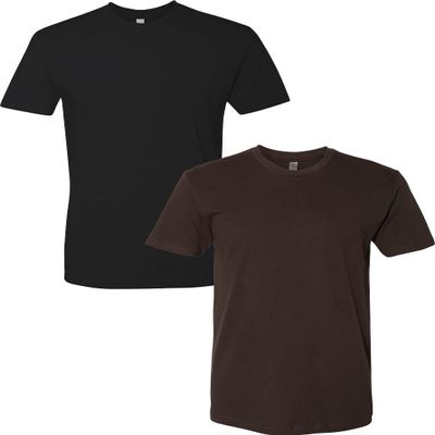 Next Level Mens Premium Fitted Short-Sleeve Crew T-Shirt 3600