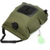 Luqeeg Outdoor Solar Heated Shower Bath Bag, Portable Water Storage Bags for Shower, 20 Liter Camping Shower Bag Kit with Thermomete, Storage Mesh Bag, Handle, Hose and Shower Nozzle view 1