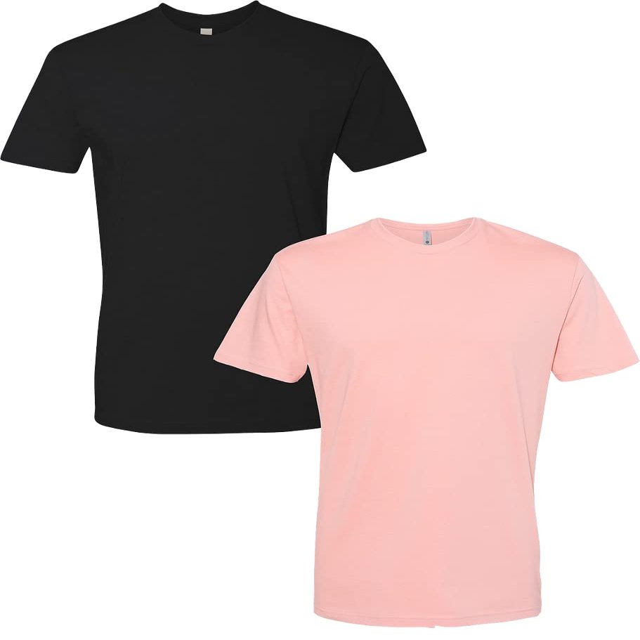 Next Level Mens Premium Fitted Short-Sleeve Crew T-Shirt 3600
