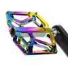 GORIX Bike Flat Pedals Wide CNC 3 Bbearings Lightweight with Non-Slip Pin Spike Oil Slick Road Mountain MTB Bicycle (GX-FX181) view 1