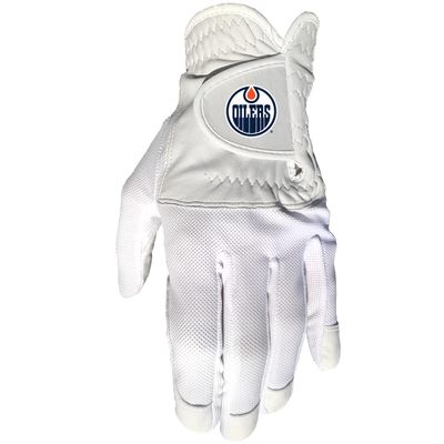 Team Golf NHL Edmonton Oilers Cool Mesh with Cabretta Leather - One Size - Mens Left Team Golf NHL Cool Mesh with Cabretta Leather - One Size - Mens Left