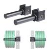 SYL Fitness Olympic Weight Plates Holder Power Rack Attachment Weights Storage Rack, Fit 3x3" Rack (All Hole Size) view 1