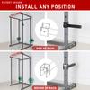 SYL Fitness Olympic Weight Plates Holder Power Rack Attachment Weights Storage Rack, Fit 3x3" Rack (All Hole Size) view 2