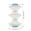 10 Pieces Lantern Mantles 3-Layer Propane Gas Lamp Mantles U Shape for Propane Gas Lamp Lantern Mantle Covers view 2