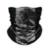 DHSOU Mexico Flag Face Neck Gaiter Tube Magic Scarf Headband Multi-Used Headwear UV Bandana Balaclava Headwrap (Blackout Mexican Flag) view 1