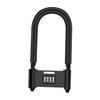 4 Digit Combination Padlock,VRESOURCING Heavy Duty Anti Theft U-Shape Security Code Lock with Adjustable Shackle,for Bicycles,E-Bike,Mountain Bike,Gates,Shed,Fence [Adjustable Range 120-140mm] view 1