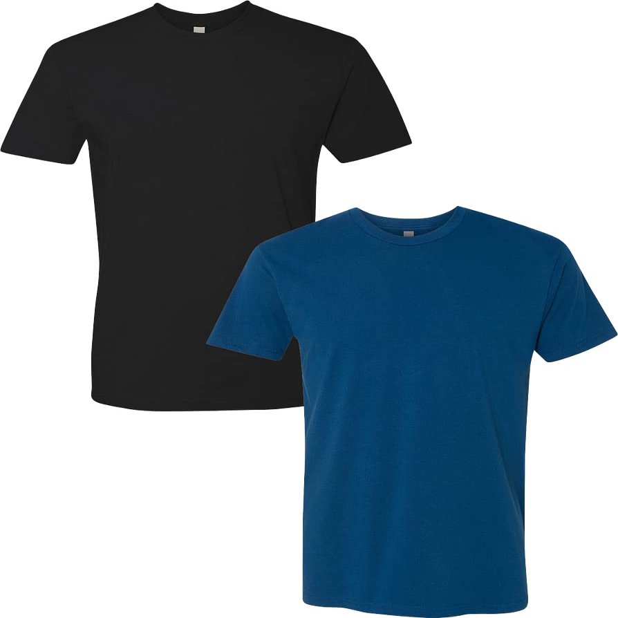 Next Level Mens Premium Fitted Short-Sleeve Crew T-Shirt 3600
