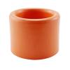 50.8 mm 2" Fishing Rod Holder Tube Fishing Pole Rod Holder Rubber Insert Protector Fishing Rod Holder Insert Fishing Tools for Rod Racks, Bait Board Rod Holders, Pole Rest Holder Orange view 1