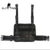 Modular Rife Leg Panel Tactical MOLLE Accessory Hunting Military Pouch (Multicam Black) view 2