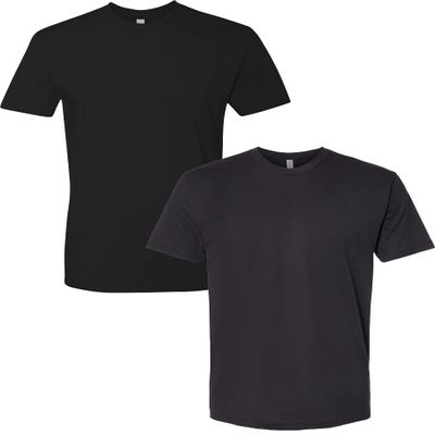 Next Level Mens Premium Fitted Short-Sleeve Crew T-Shirt 3600