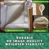 SPECTRUM GOLF SIMULATORS- Golf Impact Screen Poly Spacer for Golf Simulator-Triple Hemmed-US Made (144 x 96) view 4