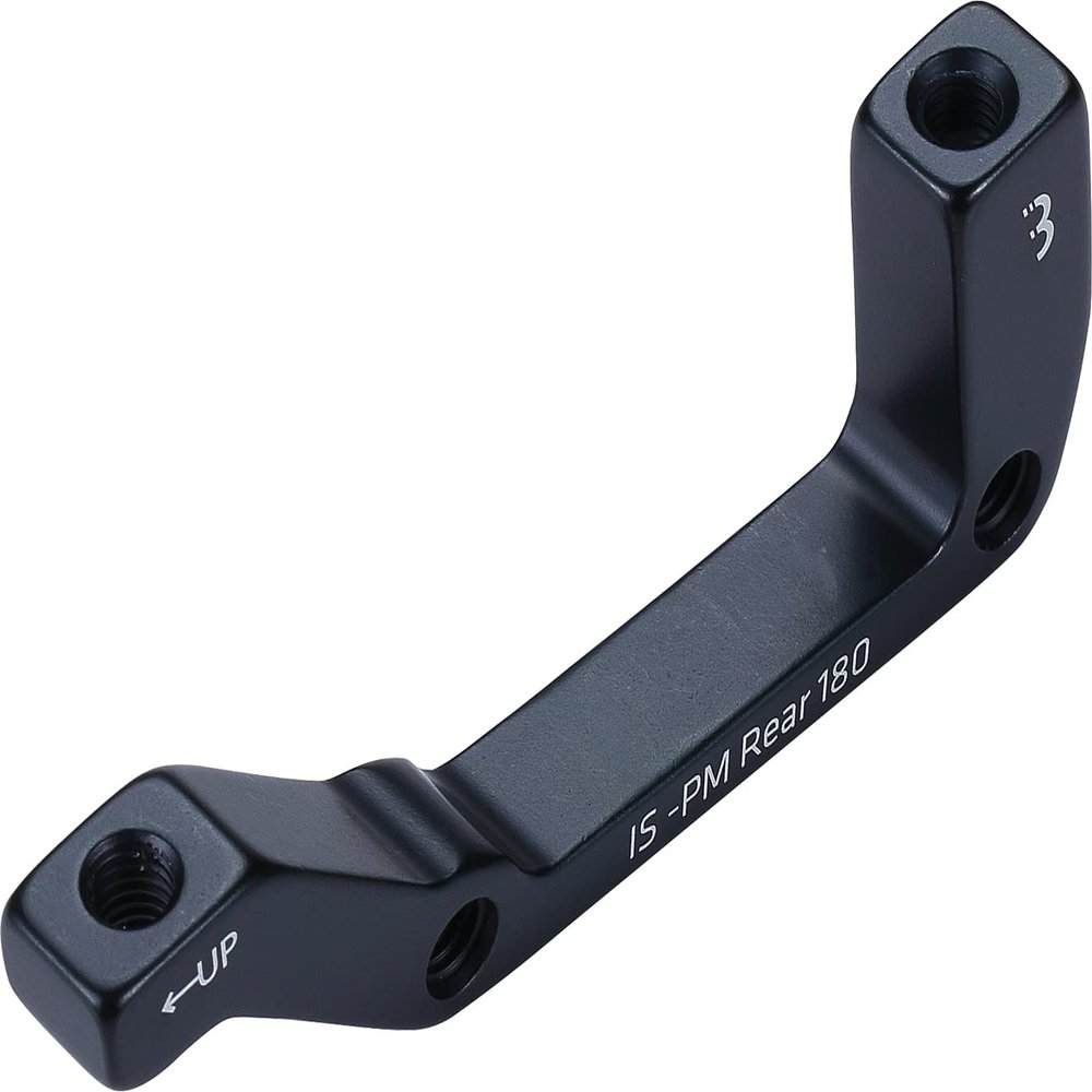 BBB Bicycle Disc Brake Adapter, Power Mount, 6.3-7.1 inches (160-180 mm), is to PM